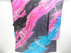 ジュエリー模様刺繍振袖